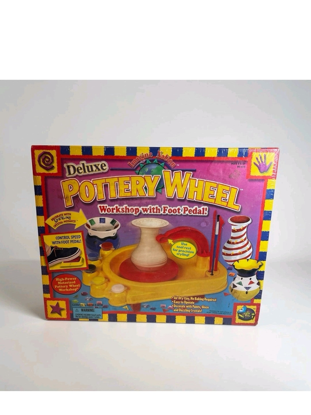Deluxe Pottery Wheel Kids Toy - Pink